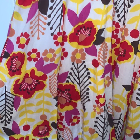 Vintage Funky People Floral Sundress - Picture 4 of 5